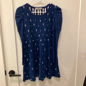 Sweater dress for winter party